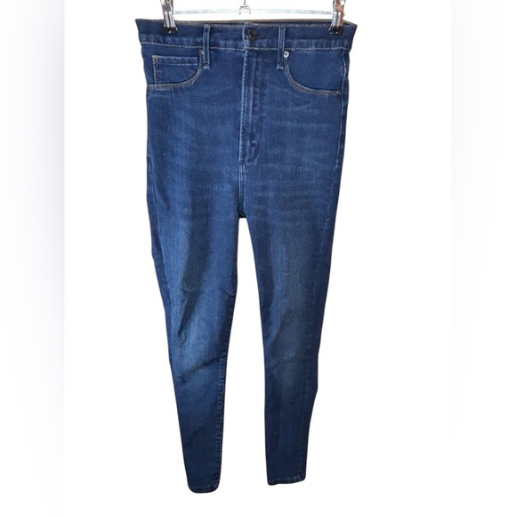 Abercrombie Ultra High Rise Jean Legging Ankle Denim Skinny Jeans Sz 25 R - Picture 2 of 12